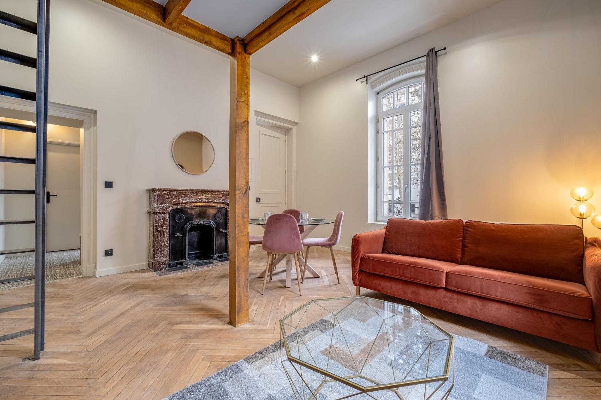 Le Poudre Cours Fauriel Magnifique Appartement 생테티엔 외부 사진