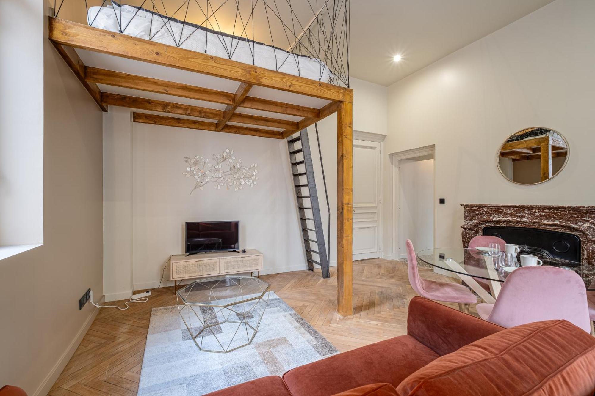 Le Poudre Cours Fauriel Magnifique Appartement 생테티엔 외부 사진
